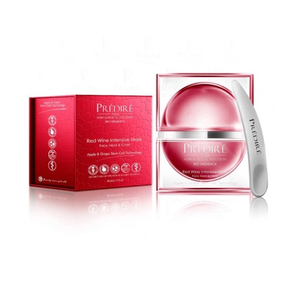 Predire Paris Red Wine Intensive Mask‎ Face Neck Chest Apple & Grape Stem